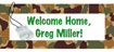 personaled camo print banner